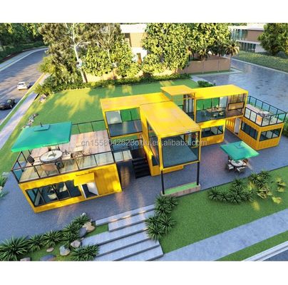 Wall 50/75/100mm Wave Sandwich Panel Office Container for Modern Design Prefabricated Expandable Container Home