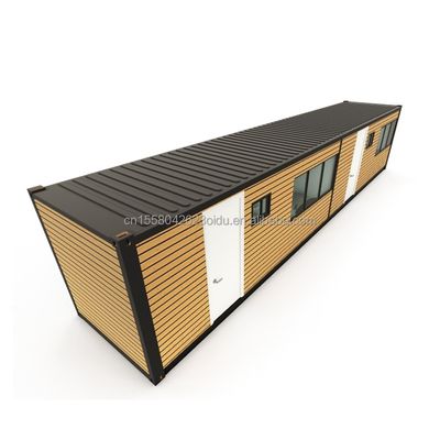 Hotel 40 Feet 2 Bedroom Living Container House Customized Color Prefab Premade Modular Tiny Movable Shipping Portable Homes