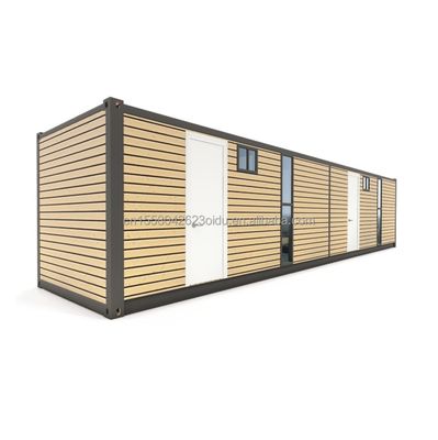 Hotel 40 Feet 2 Bedroom Living Container House Customized Color Prefab Premade Modular Tiny Movable Shipping Portable Homes
