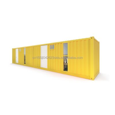 20ft Design Mobile Shipping 40ft Container 4 Bedroom Residential Mini Lounge Hotel and Customized Color for Hotel Sale