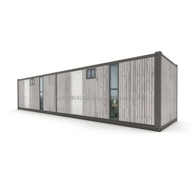 20ft Design Mobile Shipping 40ft Container 4 Bedroom Residential Mini Lounge Hotel and Customized Color for Hotel Sale