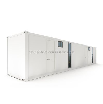 Mobile Shipping Container with 4 Bedroom Residential Mini Lounge Wall 50/75/100mm Wave Sandwich Panel