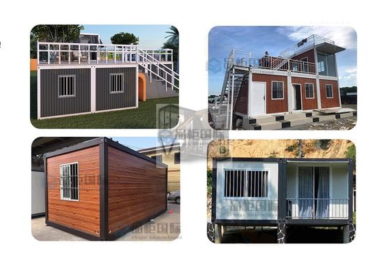 Container Houses Portable Luxury Prefabricated 20ft 40ft Homes with Customized Color