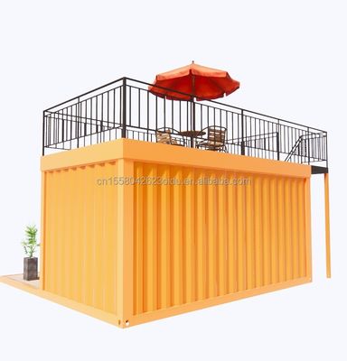 Directly Sells Quick Assembly Prefabricated Steel Structure Mobile House for Home Coffee Shop Container in 20ft or 40ft