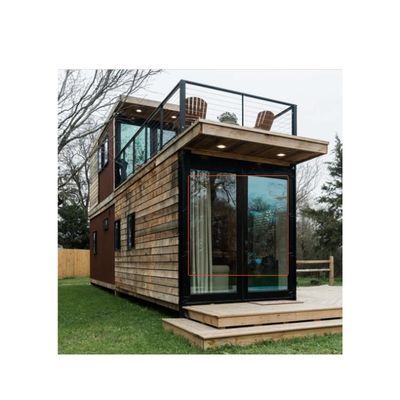 Wooden Floor Mobile Container House for Transport and Load 20'/40' Container Prefab Modular Foldable Container Homes