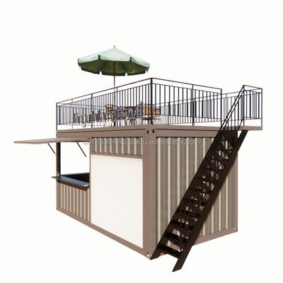 Standard Portable Container Steel Prefabricated House Office Mobile 20ft Expandable Folding Container House for Activity Room