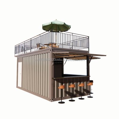 Standard Portable Container Steel Prefabricated House Office Mobile 20ft Expandable Folding Container House for Activity Room
