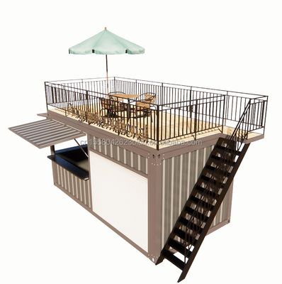Standard Portable Container Steel Prefabricated House Office Mobile 20ft Expandable Folding Container House for Activity Room
