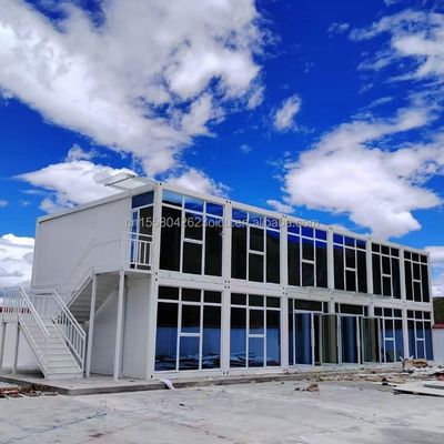 Hotel Standard Portable Container Steel Prefabricated House Office Mobile 20ft Expandable Folding Container House Activity Room