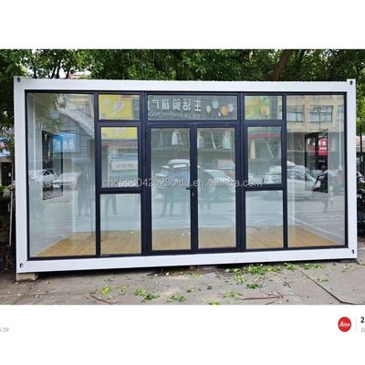 Hotel Standard Portable Container Steel Prefabricated House Office Mobile 20ft Expandable Folding Container House Activity Room