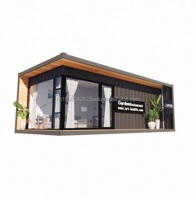 30ft Portable Wooden Container House Durable Steel Structure for Marine Applications