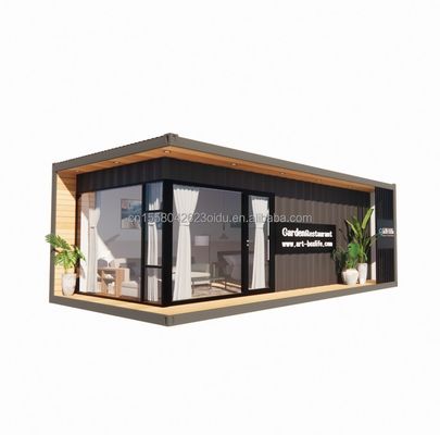 30ft Portable Wooden Container House Durable Steel Structure for Marine Applications