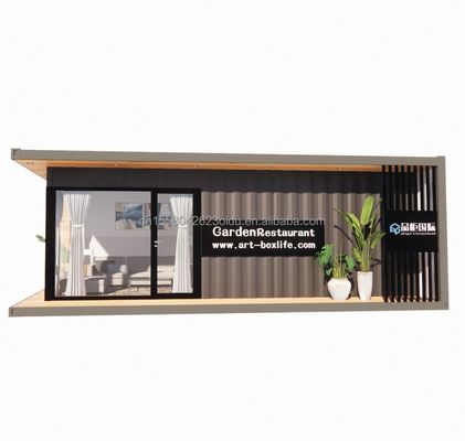 30ft Portable Wooden Container House Durable Steel Structure for Marine Applications