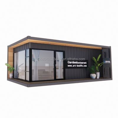 30ft Portable Wooden Container House Durable Steel Structure for Marine Applications
