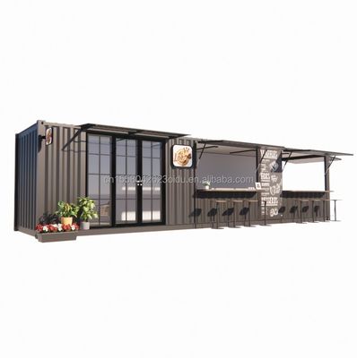 Hotel Accommodation Solution Prefabricated Modular Container Houses in Container Store/Shop with Aluminum Alloy Windows