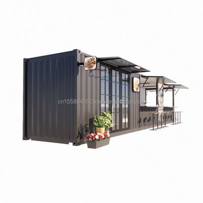 Hotel Accommodation Solution Prefabricated Modular Container Houses in Container Store/Shop with Aluminum Alloy Windows