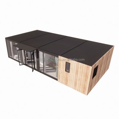 Customized Color Two Story Sturdy Container Bar Stall Mini 20 Foot Pop-up Store with Galvanized Steel Square Tubes