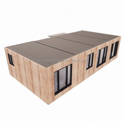 Customized Color Two Story Sturdy Container Bar Stall Mini 20 Foot Pop-up Store with Galvanized Steel Square Tubes