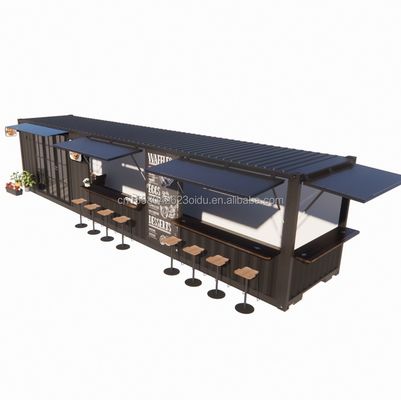 Hotel Accommodation Solution Prefabricated Modular Container Houses in Container Store/Shop with Aluminum Alloy Windows