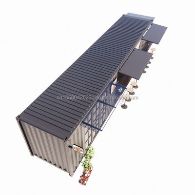 Hotel Accommodation Solution Prefabricated Modular Container Houses in Container Store/Shop with Aluminum Alloy Windows