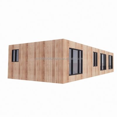 Customized Color Two Story Sturdy Container Bar Stall Mini 20 Foot Pop-up Store with Galvanized Steel Square Tubes