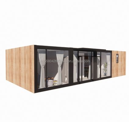 Customized Color Two Story Sturdy Container Bar Stall Mini 20 Foot Pop-up Store with Galvanized Steel Square Tubes