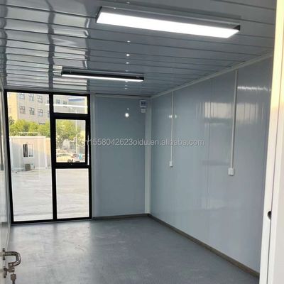 Customized Color Steel Frame Galvanized Steel Bending 180g Foldable Flat Pack Container House for Dormitory Accommodation