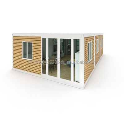Galvanized Steel Bending 180g 40ft 20ft Foldable Container House with Prefabricated and Steel Frame