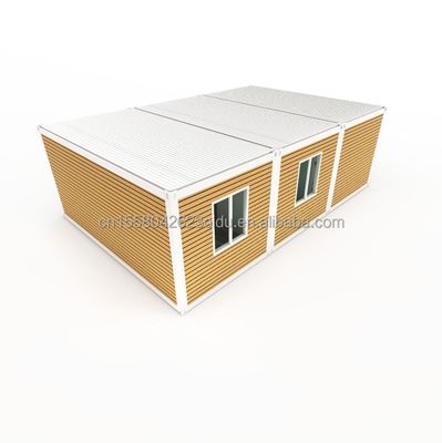 Galvanized Steel Bending 180g 40ft 20ft Foldable Container House with Prefabricated and Steel Frame