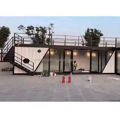 Steel Shed Container Store Prefabricated Building Frame Steel Structure for 20ft or 40ft Container Houses