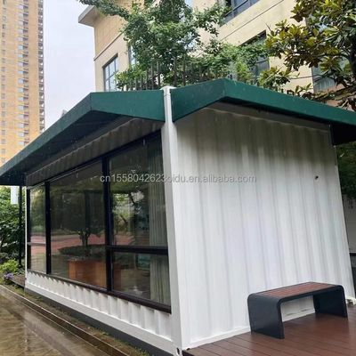 Steel Shed Container Store Prefabricated Building Frame Steel Structure for 20ft or 40ft Container Houses