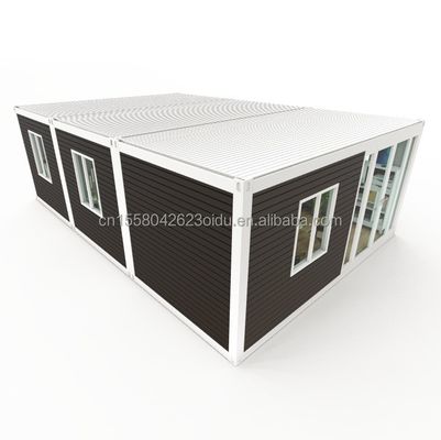 Container Houses Modern Design for Quick and Affordable Assembly of 3 Rooms 2 Bathrooms Prefabricated House