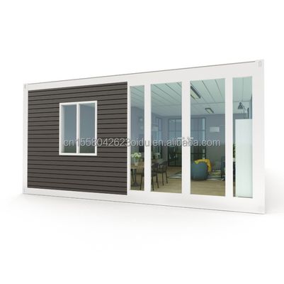 Container Houses Modern Design for Quick and Affordable Assembly of 3 Rooms 2 Bathrooms Prefabricated House