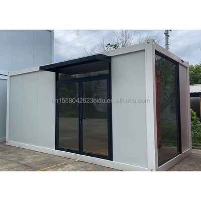 Customized Color 20ft Prefabricated Container House with Kitchen and One Bedroom for Hotel Aluminum Alloy Windows