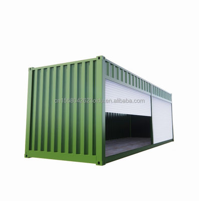 20ft Prefabricated Flat Packaging Module House Garage Storage Booth Container House with Modern Simple Design Style