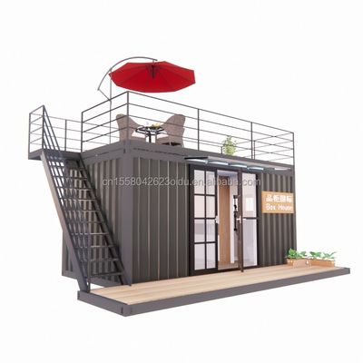 Modern Design 20ft or 40ft Portable Shipping Container Clothing Store Prefab Mobile Shop Store House for Retail Business