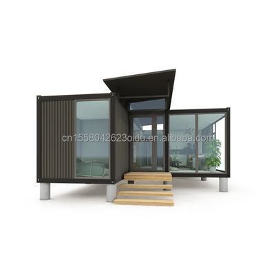 Customized Color Container House Movable Prefabricated House 20ft Prefab Shipping Tiny House Kit for Hotel