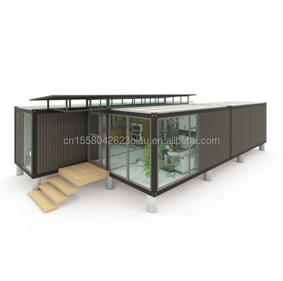 Customized Color Container House Movable Prefabricated House 20ft Prefab Shipping Tiny House Kit for Hotel