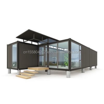 Customized Color Container House Movable Prefabricated House 20ft Prefab Shipping Tiny House Kit for Hotel