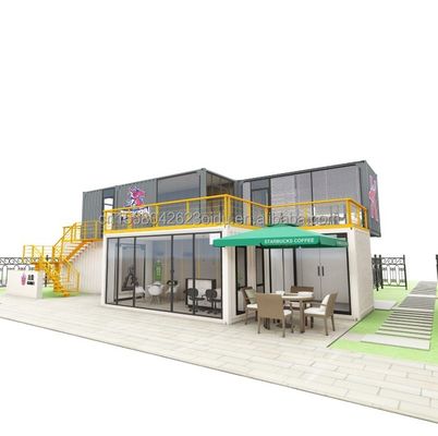 Galvanized Steel Square Tubes Main Structure for Custom Hotel Container House Design and Construction