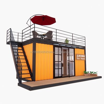Hotel 20 Foot Portable Container Clothes Shop Prefabricated Cafe Mobile Store Warehouse