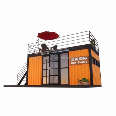 Hotel 20 Foot Portable Container Clothes Shop Prefabricated Cafe Mobile Store Warehouse