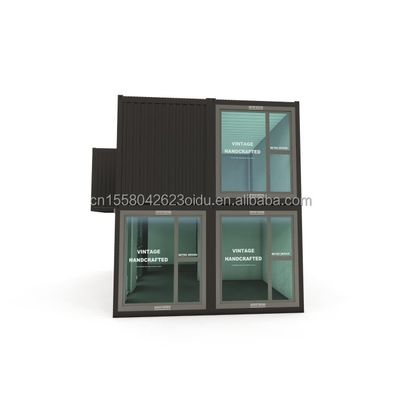 50/75/100mm Wave Sandwich Panel Walls Modular Container Prefab Office for Modern and Flexible Workspaces