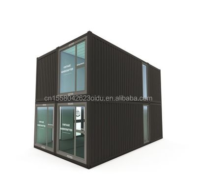 50/75/100mm Wave Sandwich Panel Walls Modular Container Prefab Office for Modern and Flexible Workspaces