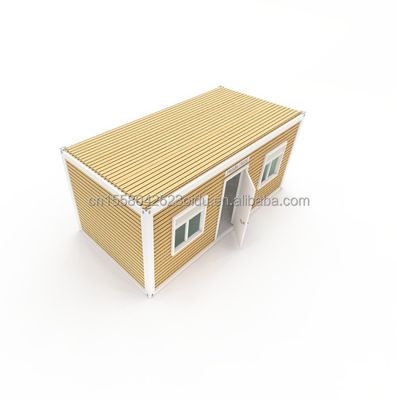 Hotel Accommodation Aluminum Alloy Windows Modern Modular Steel Structure Imitation Wooden Luxury Single Person Apartment