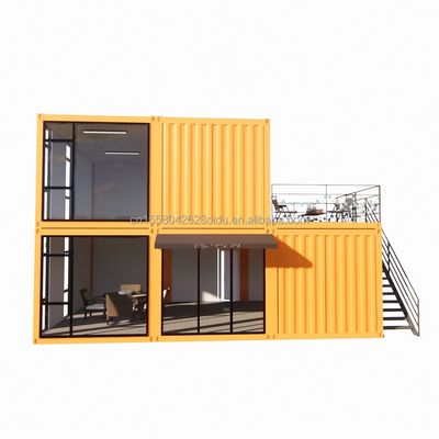 20ft Flat Packaging Sturdy and Durable for Bathroom Outdoor Container Storage Room Glass