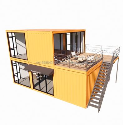 20ft Flat Packaging Sturdy and Durable for Bathroom Outdoor Container Storage Room Glass