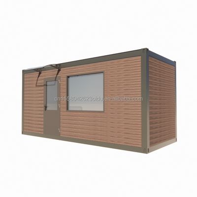 Galvanized Steel Square Tubes Main Structure Prefab House for 20ft or 40ft Modern Luxury Villa Home