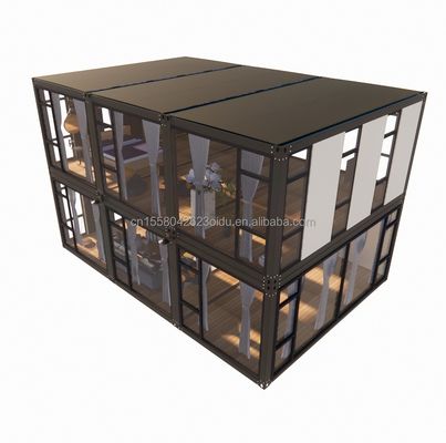 Galvanized Steel Square Tubes Container The Ultimate Solution for Clothes Shop Cafe Office Retail Store Mobile Warehouse