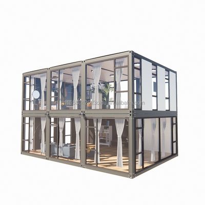 Galvanized Steel Square Tubes Container The Ultimate Solution for Clothes Shop Cafe Office Retail Store Mobile Warehouse